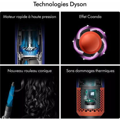 Dyson Airwrap i.d.™ - cheveux bouclés à frisés (Jaspe Fleur de Prunier)