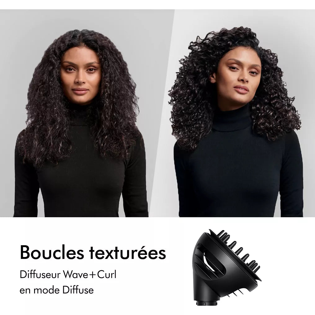 Dyson Airwrap i.d.™ - cheveux bouclés à frisés (Patine Céramique/Topaze)