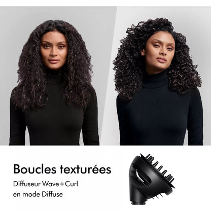 Dyson Airwrap i.d.™ - cheveux bouclés à frisés (Patine Céramique/Topaze)