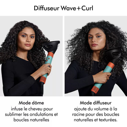 Dyson Airwrap i.d.™ - cheveux bouclés à frisés (Patine Céramique/Topaze)