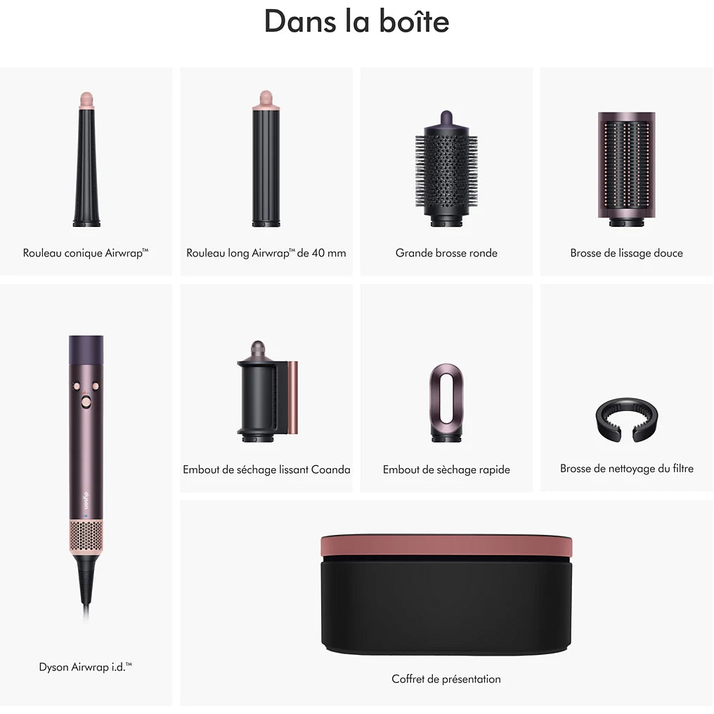 Dyson Airwrap i.d.™ - cheveux bouclés à frisés (Jaspe Fleur de Prunier)